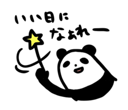cute panda-chan sticker sticker #10337525