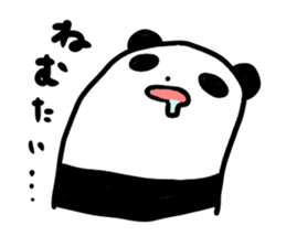 cute panda-chan sticker sticker #10337526