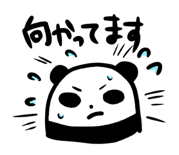 cute panda-chan sticker sticker #10337531