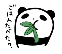 cute panda-chan sticker sticker #10337535