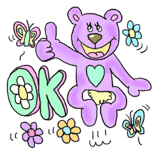 Happy Pastel Bears sticker #10337860