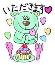 Happy Pastel Bears sticker #10337876