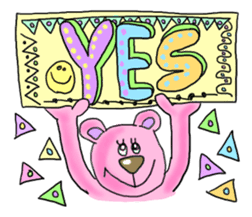 Happy Pastel Bears sticker #10337881