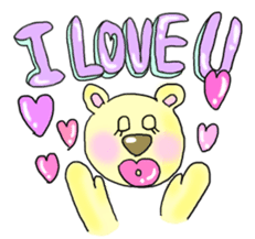 Happy Pastel Bears sticker #10337887