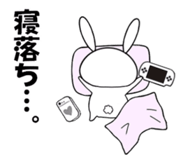 so cute rabbit usakichi2 sticker #10337940