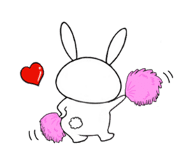 so cute rabbit usakichi2 sticker #10337950
