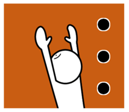 Stick of sorrow and friendship2 sticker #10338782