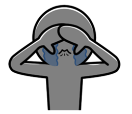 Stick of sorrow and friendship2 sticker #10338789