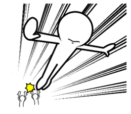 Stick of sorrow and friendship2 sticker #10338806