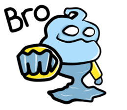 ZaaC ThugLife Water Man sticker #10340263