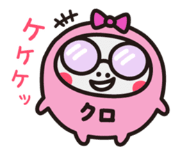 Scheming bacteria by ParuNaka sticker #10340417