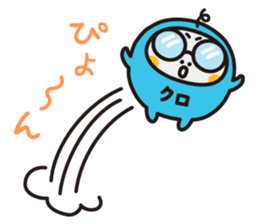 Scheming bacteria by ParuNaka sticker #10340420