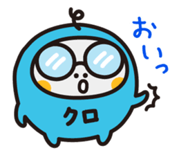 Scheming bacteria by ParuNaka sticker #10340428