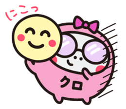 Scheming bacteria sticker #10340446