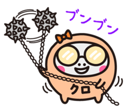 Scheming bacteria sticker #10340452