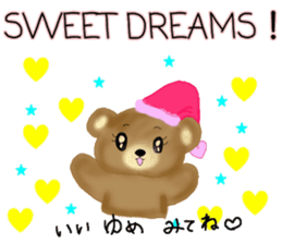 Kuma 's English lesson 2 sticker #10340511