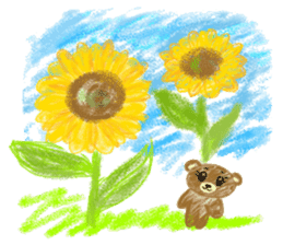 Kuma 's English lesson 2 sticker #10340533