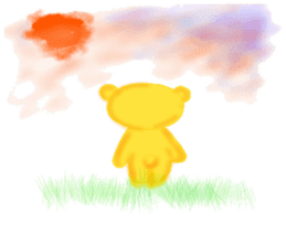 Kuma 's English lesson 2 sticker #10340534