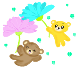 Kuma 's English lesson 2 sticker #10340535