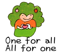 pono-pono land's friends sticker #10341282