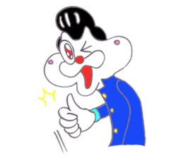 Onyan funky sticker No.5 !!! sticker #10341419