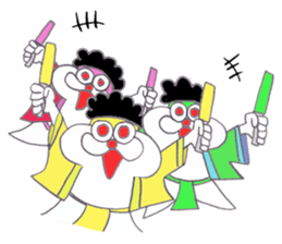 Onyan funky sticker No.5 !!! sticker #10341427