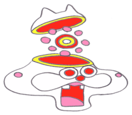 Onyan funky sticker No.5 !!! sticker #10341428