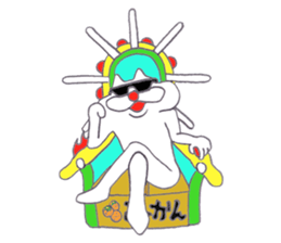 Onyan funky sticker No.5 !!! sticker #10341437
