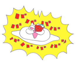 Onyan funky sticker No.5 !!! sticker #10341439