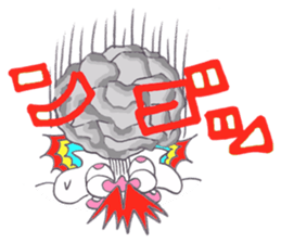 Onyan funky sticker No.5 !!! sticker #10341441