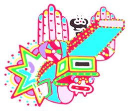 Onyan funky sticker No.5 !!! sticker #10341449