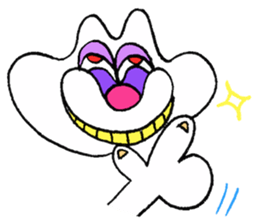 Onyan funky sticker No.5 !!! sticker #10341451