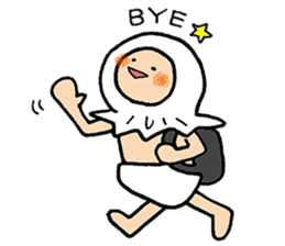 OMUTSU man sticker #10341497