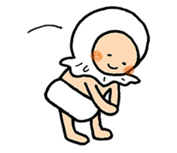 OMUTSU man sticker #10341517