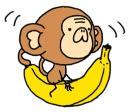 SARUSUKE of the monkey sticker #10341558
