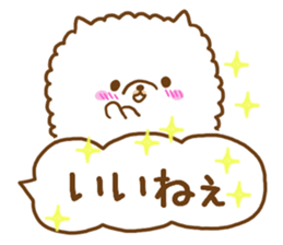 Pomeranian to send to a favorite person sticker #10341980