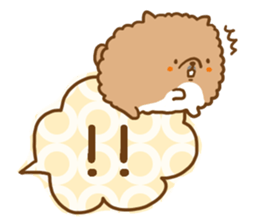 Pomeranian to send to a favorite person sticker #10341992