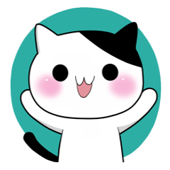 Nyanchi of black-and-white cat