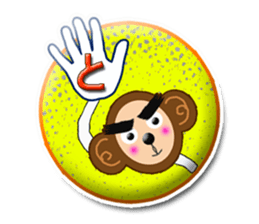 XOXO Monkeys 10Japan sticker #10342699