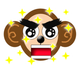 XOXO Monkeys 10Japan sticker #10342715