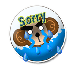 XOXO Monkeys 10Japan sticker #10342723