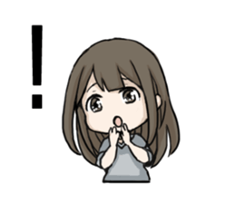 Regret girls sticker #10343060