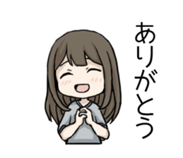 Regret girls sticker #10343064