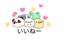 balloon Invasion 5 Animal Mochi! sticker #10343121