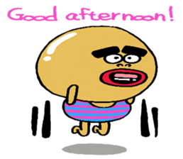 Daily life of Mr.egg 2 sticker #10343217