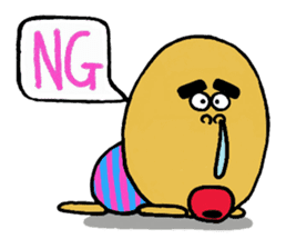 Daily life of Mr.egg 2 sticker #10343223