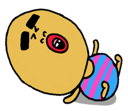 Daily life of Mr.egg 2 sticker #10343225