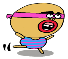 Daily life of Mr.egg 2 sticker #10343248