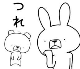 Dialect rabbit [shizuoka 2] sticker #10343687