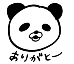 Bear Cat Panda sticker #10344026